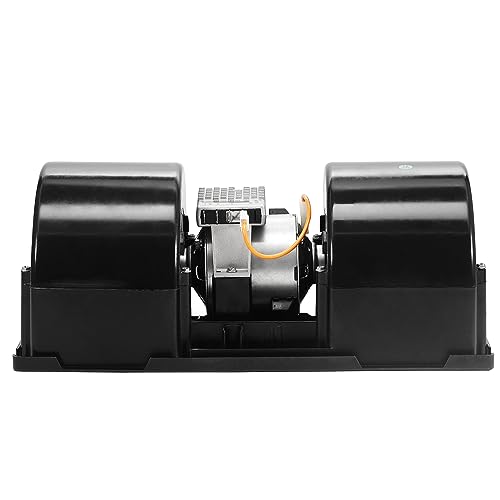 Image of 006A3922 HVAC Heater Blower Motor Compatible with Select Kenworth Assy for Dual Wheel 12 Volt Blower with 3 Speed Resistor 30000125 30002100