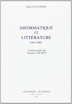 Paperback Informatique et littérature, 1950-1990 Book
