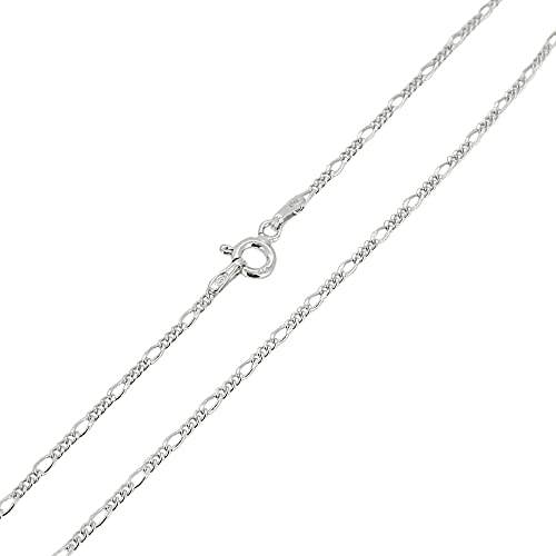 Collier Figaro argent 925 Treasure Bay pour homme et femme style quotidien