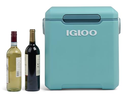 Image of Igloo Tag Along Too Coolers | Insulated Hard Shell Picnic Style Cooler | Rolling Ice Chest
