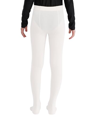 YEAHDOR Kids Girls See Through Footed Leggings Ballet Dance Gymnastics Tights Stretchy Pantyhose Dancewear4