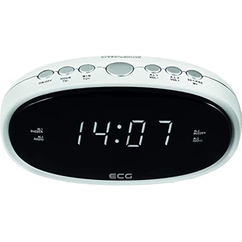 Radio-réveil ECG RB 010 Blanc Cover