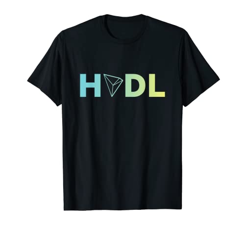 Camiseta HODL Tron Cryptocurrency - TRX Camiseta