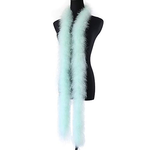 2 Yards Fluffy Marabou Feather Boa For Crafts Wedding Party Christmas Tree Decoration 22 Grams #TOP4