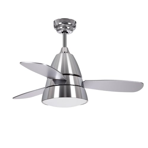 TODOLAMPARA - Ventilador DE Techo Modelo ISERAN Cromo