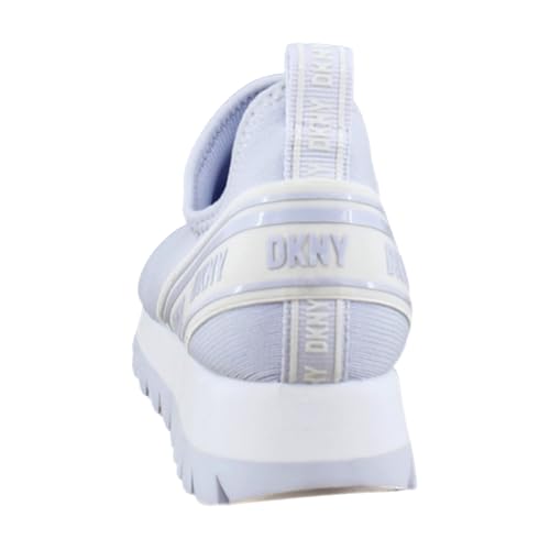 Image of DKNY Women's Abbi Knit Slip on Sneaker with Logo