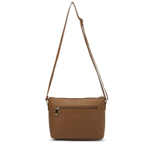 Image of Caprese Reagan Medium Sling Bag for Women with Adjustable Strap & Zipper Closure for Comfortable Wear | Versatile Handbag for Everyday Use, Travel, and Special Occasions