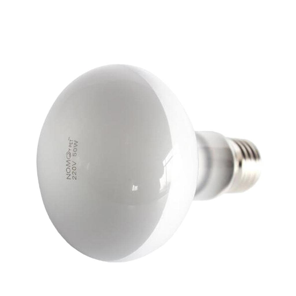Tiuimk Reptile Sandlight Day Lamp - 50W ND-05 for Terrariums - Broad-Spectrum Heat and Light Source
