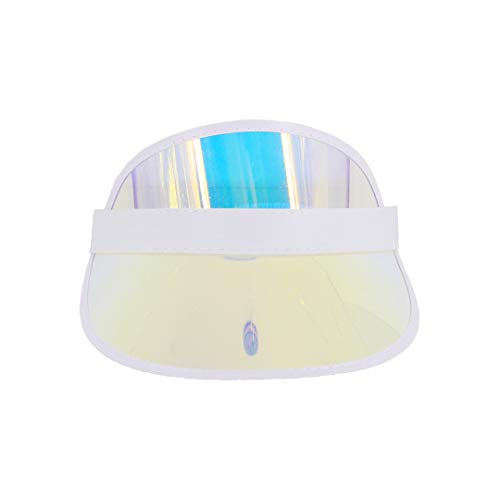 Image of Surkat Plastics Clear Sun Visors UV Protection Hat Cap Headwear Sunhat for Golf Tennis Beach Cycle