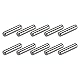 METALLIXITY 100Stk Dübelstifte 304 Edelstahl Regalstifte für Metall Gerät Möbel Einbau DIY 3x10mm