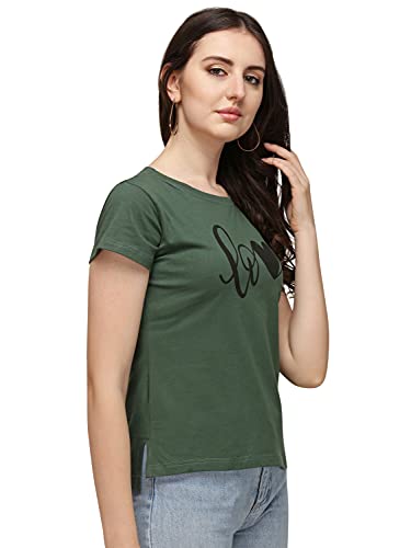 Image of DHRUVI TRENDZ Women Tops | T Shirt for Women | Tops for Jeans for Women | Western Tops for Women Stylish | T-Shirt for Women