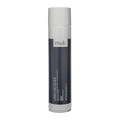 MUK. Hair Lacquer Spray - Holding Spray with Maximum Hold & Humidity Protection. Enriched with Wheat Protein & Panthenol to provide ultimate strength for All Hair Types,295g