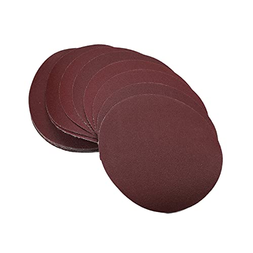 Utoolmart ディスクペーパー サンダー サンディングディスク サンドペーパー ダブルアクション マジック ペーパー 研磨 やすり 電動サンダー用 サンディングパット 木工用 ランダムアクションサンダー用 サンディング 研磨 サンダー用紙やすり丸型 #120 工木工生地研磨用 7インチ 外径 180mm 30枚