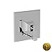 Newport Brass 5-1042BP/24S Balanced Pressure Tub & Shower Diverter Plate With Handle Satin Gold Colorado