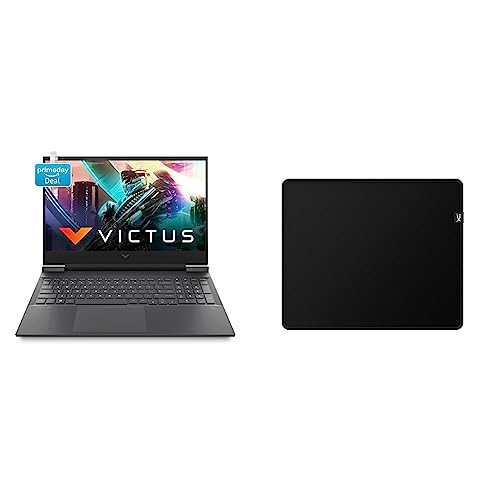 Image of HP Victus Gaming AMD Ryzen 5 5600H Processor 16.1 inch(40.9 cm) FHD Gaming Laptop & HyperX Pulsefire Mat M