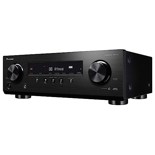 Pioneer VSX-534(B) Receiver (5x150 Watt, Dolby Atmos, DTS:X, MCACC, Advanced Sound Retriever, AM/FM,...