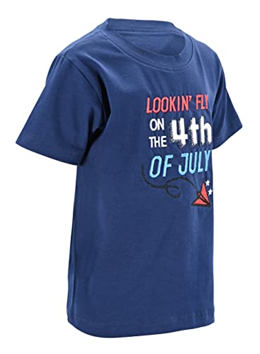 Image of Boys Short Sleeve Funny Graphic Tees for Toddler to Big Kid