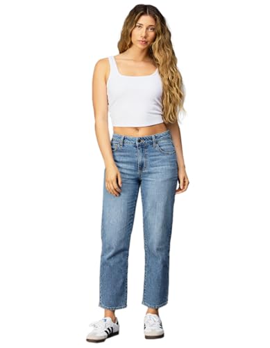 Rsq Womens Mid Rise Straight Ankle Jeans