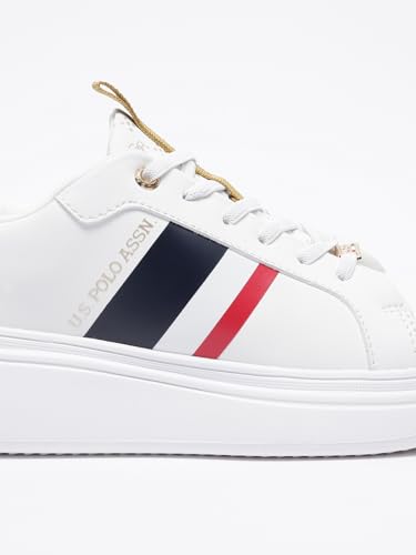 Image of U.S. Polo ASSN. Clara 3.0 Off White Light Weight Sneaker Shoes