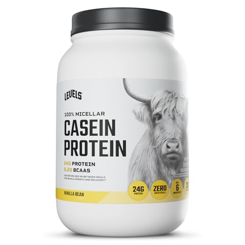 Levels 100% Micellar Casein Protein, Hormone Free,...