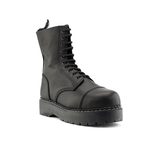 Grinders Mens Black Bulldog ACS Steel Toe Safety Derby Boots3