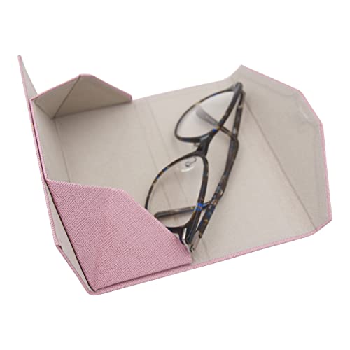 Image of Real Sic Glasses Case for Men and Women - Magnetic Folding Hard Shell Sunglass Holder - Inspired by Solid Color