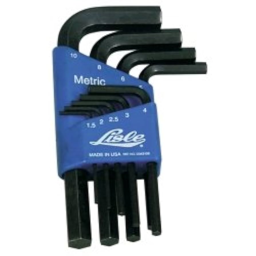 ♮H.M.L.Y.E Hex Key Set, Standard Key Style, Short, Metric, 9 Piece