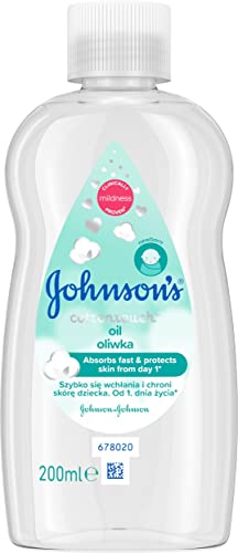 Johnson's Cotton Touch aceite de oliva, 200 ml