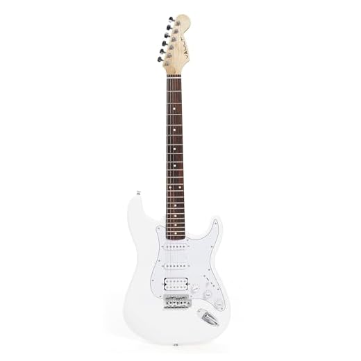 Vault ST1 Premium Electric Guitar - White