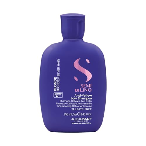 Alfaparf Milano Semi Di Lino Anti Yellow Purple Shampoo for