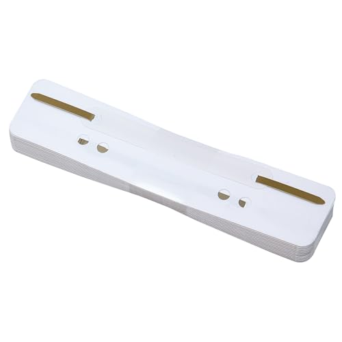 Soennecken Heftstreifen 3169 kurz Kunststoffdeckl. ws 25 St./Pack.