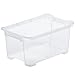 Produktbild Rotho Evo Easy Aufbewahrungsbox 4l, Kunststoff (PP) BPA-frei, transparent, 4l (27,0 x 17,2 x 12,8 cm)
