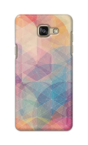 Image of PRINTFIDAA Printed Hard Back Cover Case for Samsung Galaxy A5 2016 Back Cover (Crumpled Paper Design) -1803