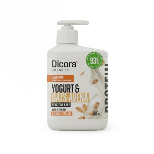 Dicora UrbanFit Jabón de Manos Proteins Yogur & Avena 500 ml