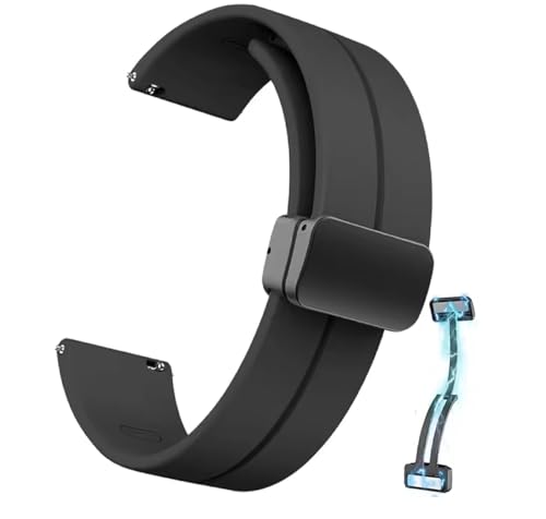 Image of IIK COLLECTION 22mm Silicone Strap for Smart Watches | Combo Pack Compatible With Noise, Fireboltt, Boat Xtend, Pebble, Boat Flash, Noise Color Fit, Ultra Smart Watch & All Watches