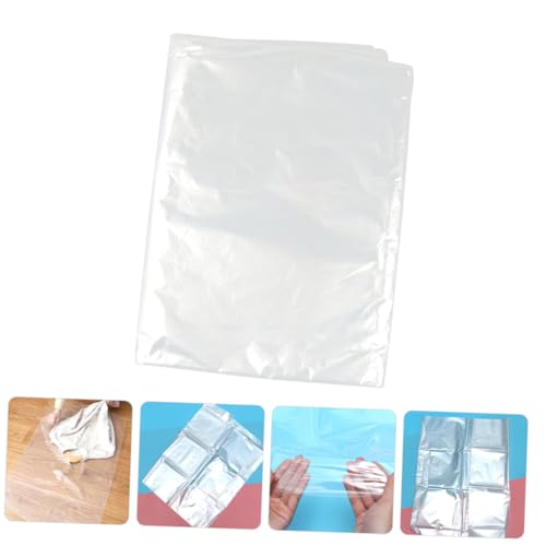PRETYZOOM 50pcs Garment Storage Bag Hanging Suit Bags for Closet Material Dress Suit Cover for Moving Closet Organizer4