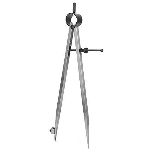 Diviseur d'Aile, Compas à Étrier de Diviseur à Ressort de Précision Réglable et Verrouillable avec Outil Rotatif pour Porte-Stylo(250mm)