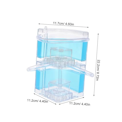 CORHAD Multi Ant Nest Observation Box Elegant Villa for Plastic Ant Habitat for Science Experiments and Interactive Learning Enhances Cognitive Skills