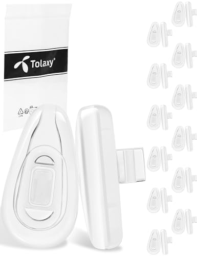 Tolaxy 12�y�A �A�b�v�O���[�h �u���b�N �����p�m�[�Y�s�[�X �}�E�C�W�� �x�r�[�r�[�`/�J�t�i/�J���J/�E�B�L�E�B�L�p Oakley WireTap/Whisker/Crosshair 1.0/2.0�T���O���X�A����~�߁A�v�b�V���C���m�[�Y�p�b�h