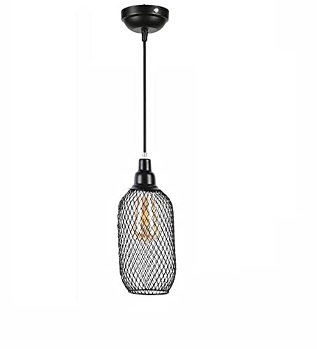 Image of Pendant Lamp /Hanging Lamp /Ceiling Light for Bedroom, Living Room, Restaurants, Dining, Coffee Shop, Home and Office, Jaali Bottle Shape
