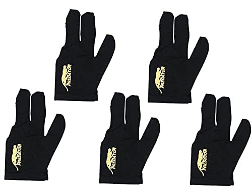 Global Sports Snooker and Pool Billiards Predator Spandex Gloves in Black or Blue Color (5 Pieces) (B0DFR5VQQ7) Amazon Price History, Amazon Price Tracker