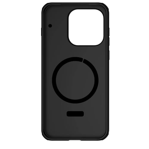 Image of Nillkin Case for OnePlus 15 (1+15) (6.78 inch Inch) Super Frosted Shield Pro Magnetic Hard Back Soft Border (PC + TPU) Cover Raised Bezel Camera Protect Black Color