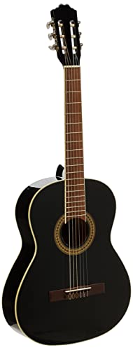 La Sevillana A2 BK Guitarras acústica, Negro