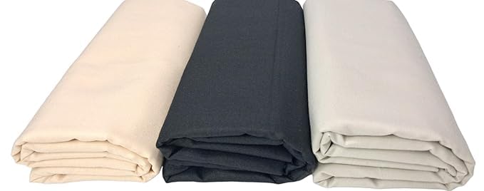 its' fashion impact Men's Premium Unstitched Cotton Blend || 2.5m || Fabric for Shirt (Formal, Casual Wear.) Cream - Black - Sea Salt Set of 3 Shirt-picture-32