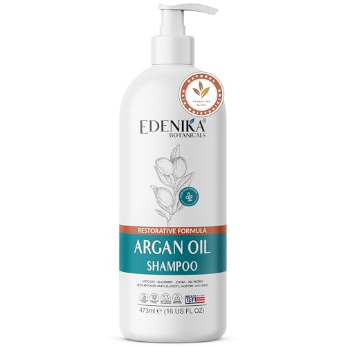 Edenika Moroccan Argan Oil Shampoo with Biotin, 16 oz