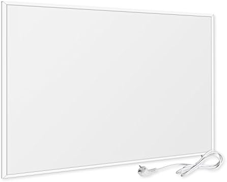 Bild 2 - VIESTA® F300 Infrarot Wandheizung 300W mit TH10 Thermostat – flaches Carbon Crystal Heizpaneel – elektrische Infrarotheizung zur Wandmontage, ideal für Wohnräume & Badezimmer