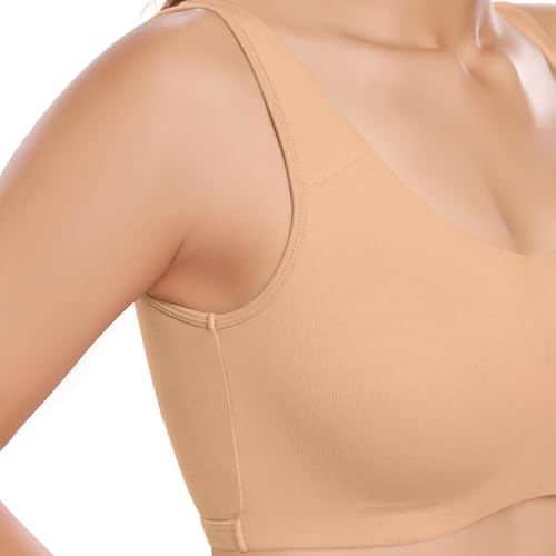 Image of juliet Non Padded Full Coverage Sports Bra for Women | Slip on Bra | Low Impact High Coverage Wireless Support Sports Bra JS 90