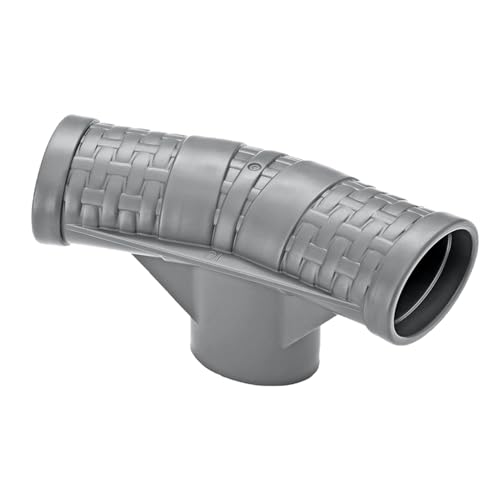 Denash Pool T Connector, Premium Plastic Oval Replacement Joint Frame Connector, Abrasion Resistant, Simple Installation