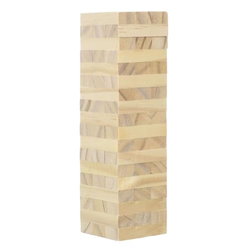 AltoBuy Jeu de la Tour infernale 54 pièces en Bois