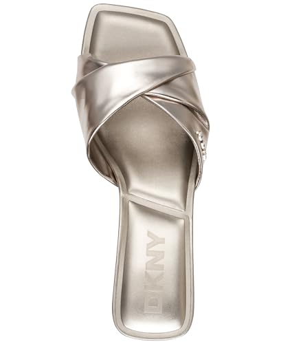 Image of DKNY Womens Jolaine Twist Heel Sandal Mule
